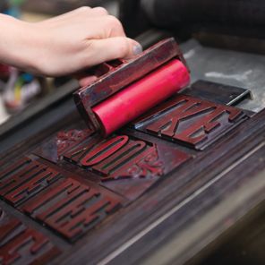 Letter Press Printmaking Workshop with Adrian Riley 