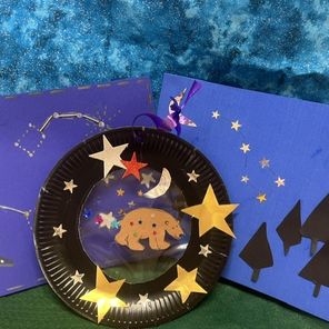 Night’s Sky, Autumn and Bonfire Night - Relaxed (SEND) Family Craft 