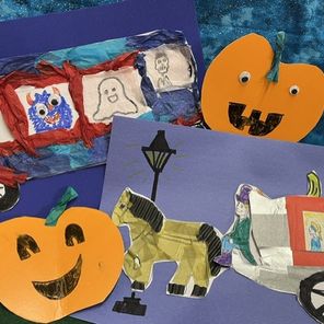 Spooky Transport - Family Craft Activity 