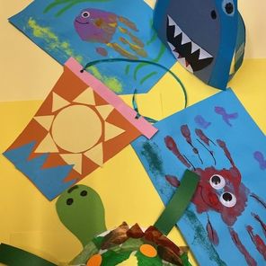 Mini Masterpieces - Seaside Creations Under 5s Art Activities